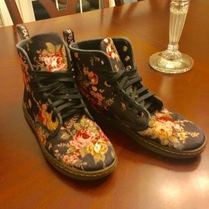 Floral Shoreditch Dr. Martens